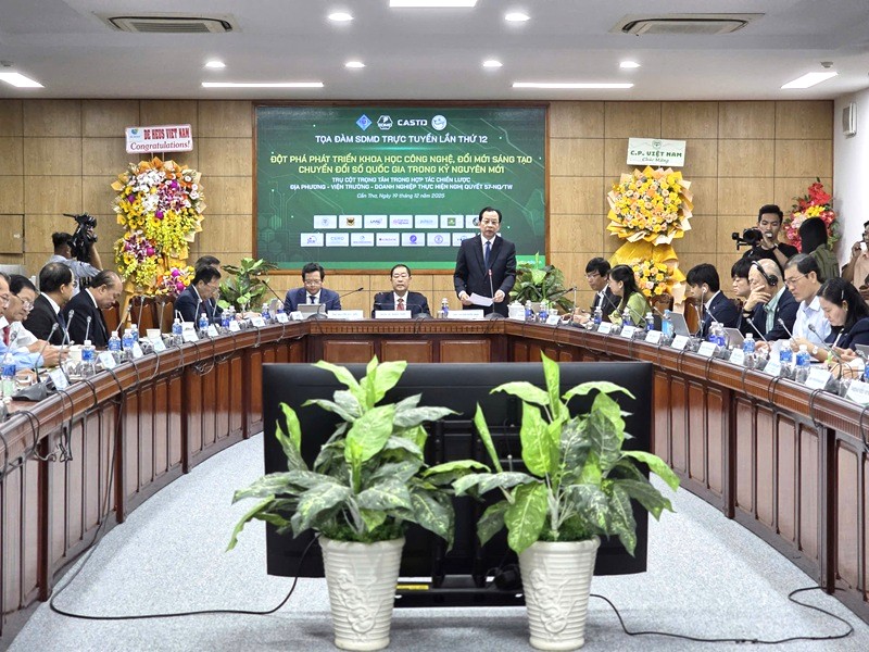 Tọa đàm SDMD lần thứ 12 năm 2025: Đột phá phát triển Khoa học Công nghệ, đổi mới sáng tạo, chuyển đổi số quốc gia trong kỷ nguyên mới