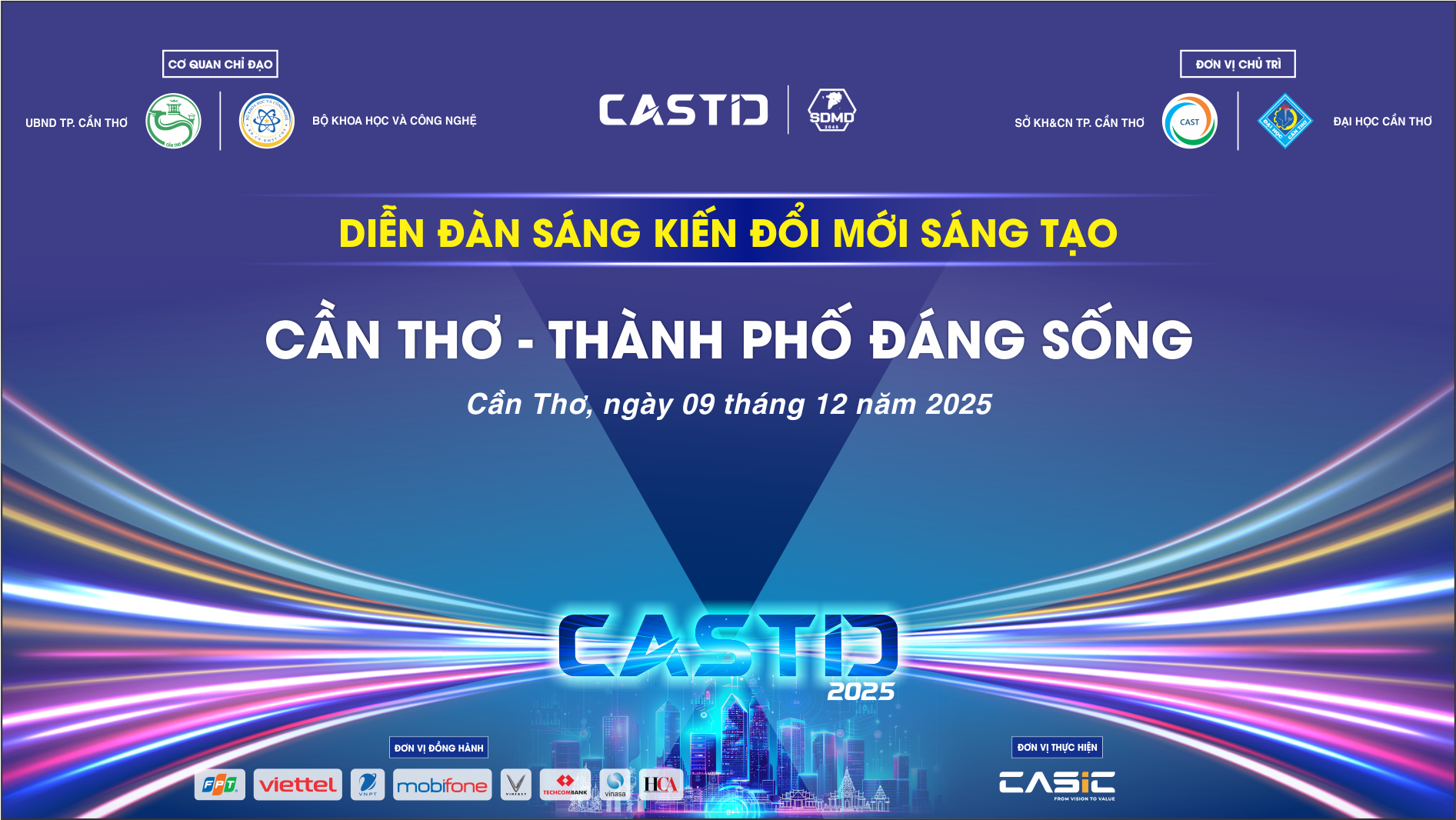 Diễn đàn Sáng kiến đổi mới sáng tạo – Cần Thơ thành phố đáng sống: Nơi hội tụ tư duy đột phá kiến tạo tương lai cho đô thị